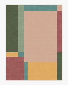 Quinn Tufted Rug in PANTONEâ„¢ Golden Apricot (size: 9'x12')