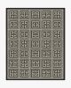 Jonathan Adler Greek Key Black &amp; Ivory Tufted Rug