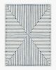 Jonathan Adler Inkdrop Slate Blue Tufted Rug