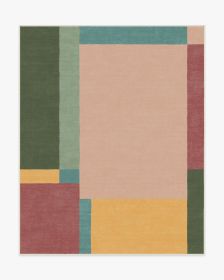 Quinn Tufted Rug in PANTONEâ„¢ Golden Apricot (size: 8'x10')