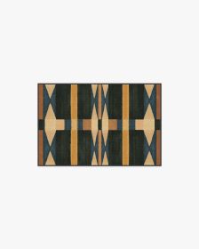 Justina Blakeney Ella Peach &amp; Pine Tufted Rug (size: 2'x3')