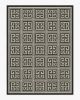 Jonathan Adler Greek Key Black &amp; Ivory Tufted Rug