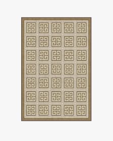 Jonathan Adler Greek Key Natural Gold Rug (size: 4'x6')