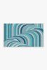 Jonathan Adler Waterfall Ocean Blue Rug
