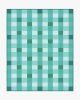 Outdoor Picnic Plaid Rug in PANTONEâ„¢ Neptune Green