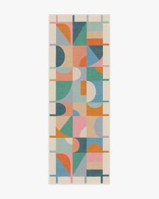 Jennie Multicolor Rug (size: 2.5'x8')