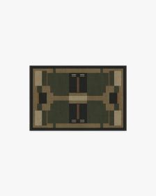 Architectural Digest Monolith Olive Green Rug (size: 2'x3')