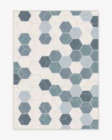 Prisma Slate Blue Rug (size: 5'x7')