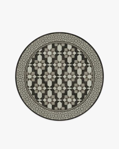 Martyn Lawrence Bullard Emir Black &amp; Ivory Rug