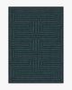 Jonathan Adler Labyrinth Navy &amp; Teal Rug