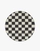 Jaque Checkered Black Tufted Rug
