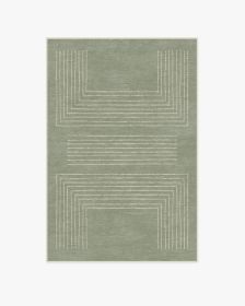 Valencia Sage Green Tufted Rug (size: 4'x6')