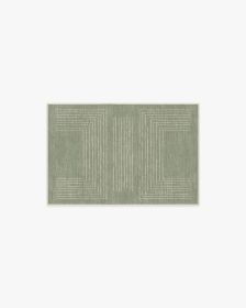 Valencia Sage Green Tufted Rug (size: 2'x3')
