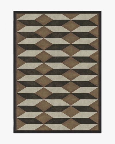 Martyn Lawrence Bullard Oak Black &amp; Camel Tufted Rug