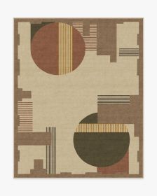 Architectural Digest Maha Natural Clay Rug (size: 8'x10')