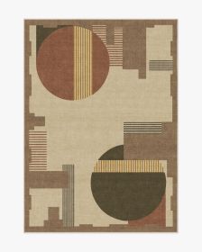 Architectural Digest Maha Natural Clay Rug (size: 5'x7')