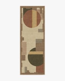 Architectural Digest Maha Natural Clay Rug (size: 2.5'x8')
