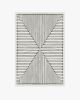 Jonathan Adler Inkdrop Black &amp; Ivory Rug