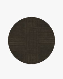 The Hiltons Bel Air Dark Chocolate Rug (size: 5' Round)