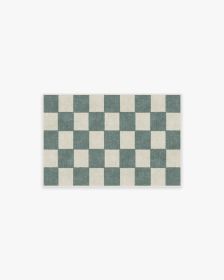 Jaque Checkered Slate Green Rug (size: 2'x3')
