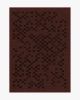 Shiloh Check Burgundy Rug