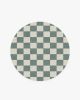 Jaque Checkered Slate Green Rug
