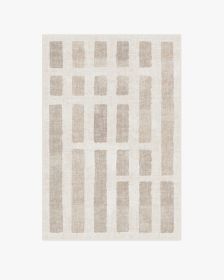 Laine Ivory &amp; Natural Rug (size: 4'x6')