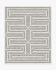 Jonathan Adler Labyrinth Black &amp; Ivory Rug