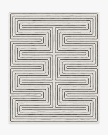 Jonathan Adler Labyrinth Black &amp; Ivory Rug (size: 8'x10')