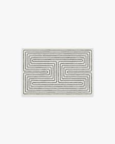 Jonathan Adler Labyrinth Black &amp; Ivory Rug (size: 2'x3')