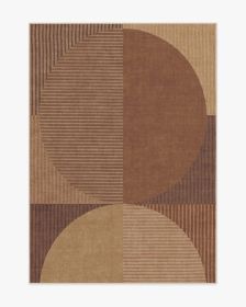 Harlow Copper &amp; Brown Rug (size: 5'x7')