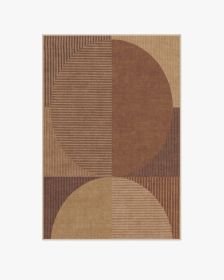 Harlow Copper &amp; Brown Rug (size: 4'x6')
