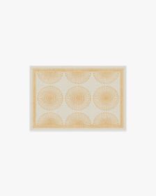 Jonathan Adler Santorini Ivory &amp; Gold Rug (size: 2'x3')