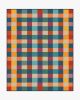 Outdoor Picnic Plaid Rug in PANTONEâ„¢ True Blue