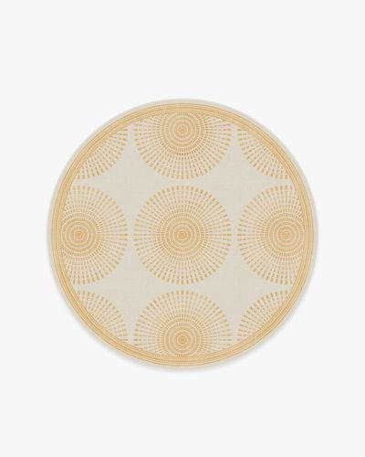 Jonathan Adler Santorini Ivory &amp; Gold Rug