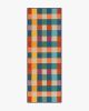 Outdoor Picnic Plaid Rug in PANTONEâ„¢ True Blue
