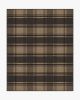 Easton Plaid Charcoal &amp; Natural Rug