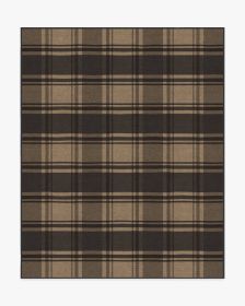 Easton Plaid Charcoal &amp; Natural Rug (size: 8'x10')