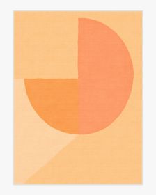 Pantone Peach Fuzz Pop Divide Tufted Rug (size: 9'x12')