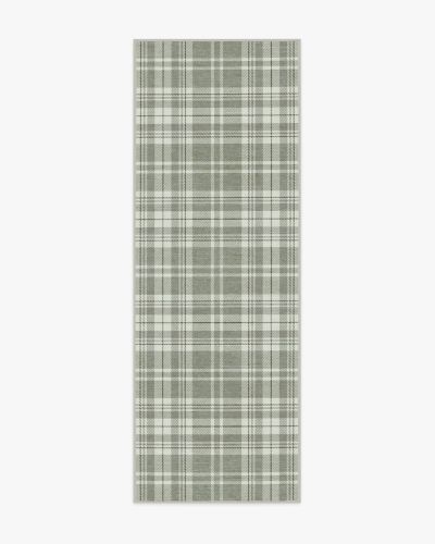Dress Stewart Tartan Grey Tufted Rug