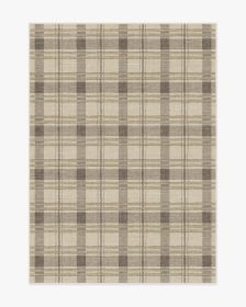 Piper Plaid Neutral Tufted Rug (size: 5'x7')