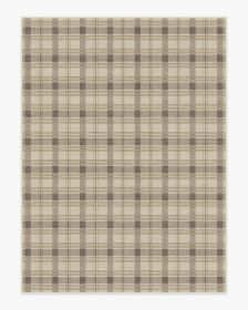 Piper Plaid Neutral Tufted Rug (size: 9'x12')