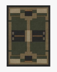 Architectural Digest Monolith Olive Green Tufted Rug (size: 5'x7')