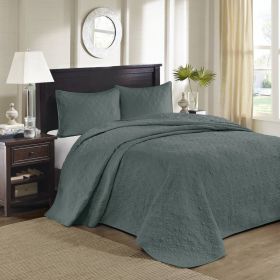 3 Piece Reversible Quilt Set (Color: as Pic)