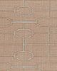 The Hiltons Diana Trellis Rose Gold Tufted Rug