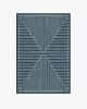 Jonathan Adler Inkdrop Lapis Blue Tufted Rug