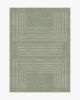 Valencia Sage Green Tufted Rug