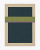 Architectural Digest Breakout Teal &amp; Chartreuse Tufted Rug