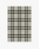 Dress Stewart Tartan Black &amp; Ivory Rug