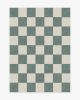 Jaque Checkered Slate Green Rug